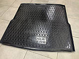 Килимок у багажник SKODA SuperB універсал (2008-2015) (AVTO-GUMM) пластик+гума, фото 2