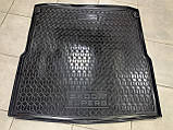 Килимок у багажник SKODA SuperB універсал (2008-2015) (AVTO-GUMM) пластик+гума, фото 4
