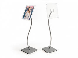 Інформаційна стійка "Зиґзаґ" з акриловою рамкою А4 (210х297)