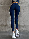 Лосини жіночі спортивні - Темно-синій, фото 2