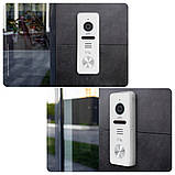 Комплект відеодомофона Light Vision з електрозамком: домофон 7" AMSTERDAM FHD Black, відеопанель 2Mp RIO FHD, фото 10
