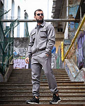 Спортивний костюм на флісі TEREMBIT grey ПП8031, фото 3