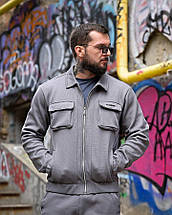 Спортивний костюм на флісі TEREMBIT grey ПП8031, фото 4