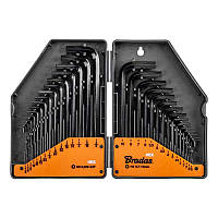 Набір шестигранних ключів HEX - метричних 
і SAE, 30 шт., довгі, DIY-HKH41-LO/BOX