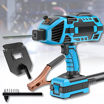 Ручний дуговий зварювальний апарат 4600 Вт із захисною маскою та щіткою для швів