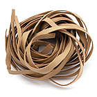 Шнур Замшевий Плоский, Імітація Шкіри, Верблюжий, 10х1.5мм, 1шт/1м, фото 5