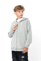Худі для хлопчика  (6395-057-1-1) сірий нефрит Трикотажний Край 140 см