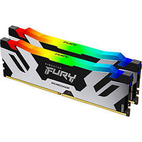 Модуль пам'яті DDR5 Kingston FURY Renegade RGB 2x48GB 6000MHz (KF560C32RSAK2-96) [148744]