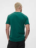 Футболка чоловіча GAP з логотипом 1159843932 (Зелений M), фото 2