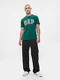 Футболка чоловіча GAP з логотипом 1159843932 (Зелений M), фото 3