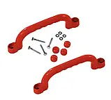 Ручки пластикові WCG для дитячого майданчика 320 мм - червоні, фото 2