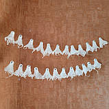 Гірлянда з привидів із марлі (30 шт.) – Хеловінський декор, фото 7