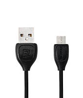 Заряднее устройство адаптер для мобильного телефона USB Cable Remax (OR) Lesu RC-050i iPhone 4 Black 1m