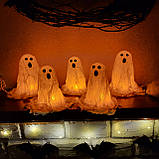 Хеловінські привиди з підсвіткою для дому та вечірки, фото 9