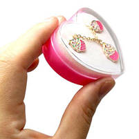 Дитячий набір прикрас: кулон+сережки (З лавандовим кексиком) [tsi276324-TSI], фото 2