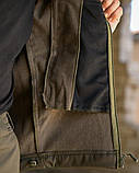 Польовий комплект софтшел BANDIT олива ВТ7956 ТМ, фото 7