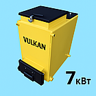 Компактний твердопаливний котел Vulkan EKO 7 кВт — економний дров’яний котел довготривалого горіння, фото 3