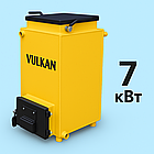 Компактний твердопаливний котел Vulkan EKO 7 кВт — економний дров’яний котел довготривалого горіння, фото 5