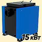 Шахтний котел «Брест» УЛЬТРА 15 кВт — економний твердопаливний котел довготривалого горіння для великого будинку, фото 4