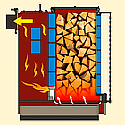 Шахтний котел «Брест» УЛЬТРА 15 кВт — економний твердопаливний котел довготривалого горіння для великого будинку, фото 5
