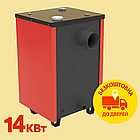 Твердопаливний котел Amica Есо 14 кВт — економний котел довготривалого горіння для приватного будинку, фото 2