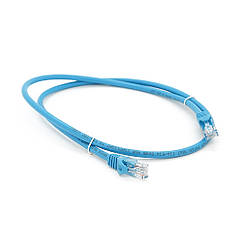 Патч-корд литий RITAR, UTP, RJ45, Cat.6, 1 m, синій, Cu (мідь)(1966036814)