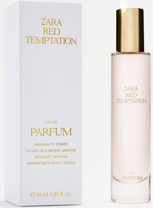 Zara Red Temptation 30 ml парфумована вода жіноча відкрита упаковка(оригінал оригінал Іспанія), фото 1