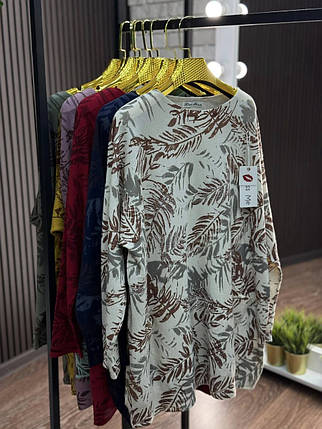 Стильна жіноча туніка, тканина "Кашемір" 54/56, 58/60 розмір 54/56, фото 1