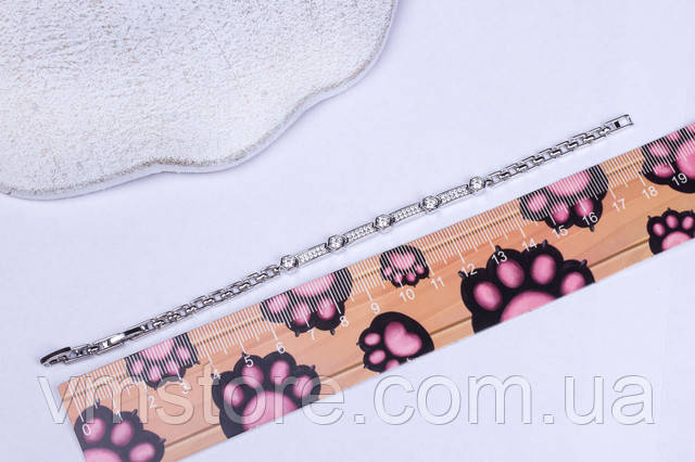 Браслет женский на руку серебро