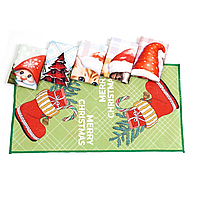 Кухонное полотенце из микрофибры 25x50см без выбора рисунка