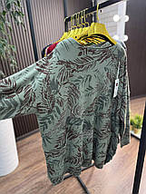 Стильна жіноча туніка, тканина "Кашемір" 54/56, 58/60 розмір 54/56, фото 2