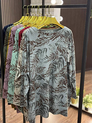 Стильна жіноча туніка, тканина "Кашемір" 54/56, 58/60 розмір 54/56, фото 3