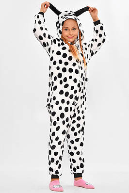 Піжама кігурумі дитяча білого кольору з принтом 205743T Безкоштовна доставка