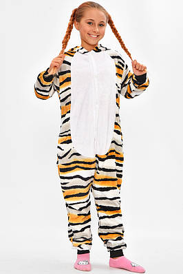 Піжама кігурумі дитяча білого кольору з принтом 205749T Безкоштовна доставка