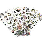 Наклейки Весняна зелень 6 листів NKL212, фото 2