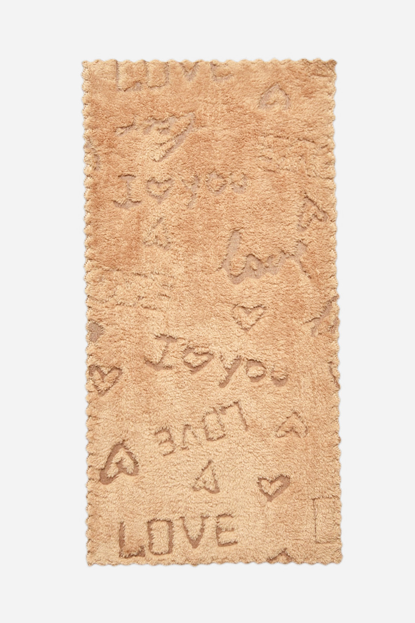 Рушник кухонний мікрофібра бежевого кольору розмір 25*49 см 205947P, фото 1