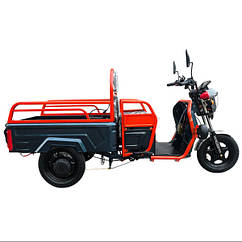 Вантажний електричний трицикл FORTE GP-1000-C Чорний