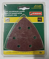 Наждачка до реноватора по дереву 93*93*93 KROHN МТ0106W93 (6 шт.)