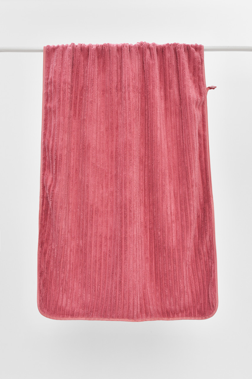 Рушник банний мікрофібра рожевого кольору 205944P, фото 1