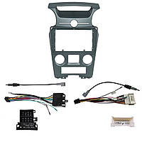 Перехідний штатний комплект із проводкою до Android магнітоли Kia Carens 2006-2012 Climate