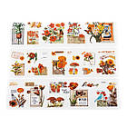 Наклейки Яскраві квіти 6 листів NKL213, фото 4