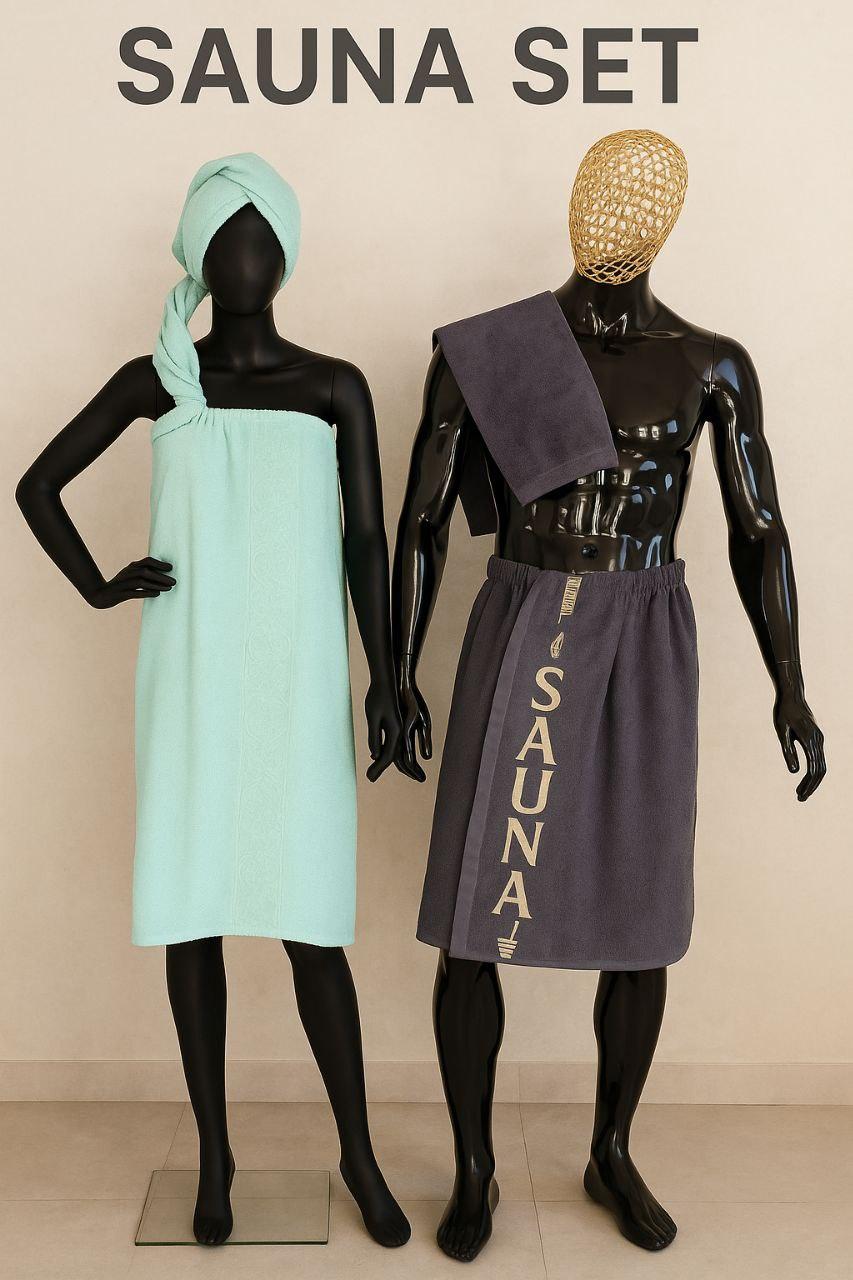 Жіночий набір у лазню "Parisa Home" Sauna, фото 1