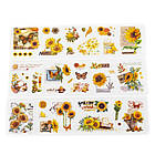 Наклейки Соняшник 6 листів NKL215, фото 3