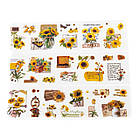 Наклейки Соняшник 6 листів NKL215, фото 4