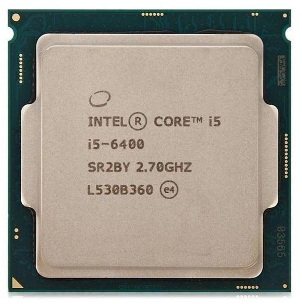Intel i5 6400 Socket 1151 Процесор Skylake 2.7GHz 65W SR2BY, фото 1