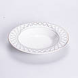 Столовий сервіз Emir на 6 персон, посуд з порцеляни 27 предметів набір тарілок та блюд, фото 6