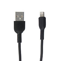 Заряднее устройство адаптер для мобильного телефона USB Cable Hoco X13 Easy Charged iPhone 6 Black 1m