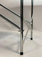 Кушетка косметологічна "Старт" для нарощування вій, для бровиста, для шугарингу Чорна, фото 5