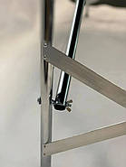 Кушетка косметологічна "Старт" для нарощування вій, для бровиста, для шугарингу Чорна, фото 9