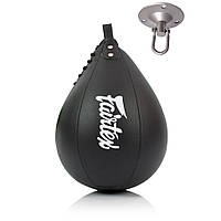Пневмогруша боксерська Fairtex SB1 Black + кріплення